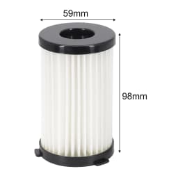 1/3pcs Washable And Reusable Filter For Akitas AK585K V8 Vacuum Cleaner Spare Parts Plastic Replacement Accessories