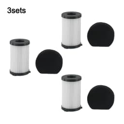 1/3pcs Washable And Reusable Filter For Akitas AK585K V8 Vacuum Cleaner Spare Parts Plastic Replacement Accessories