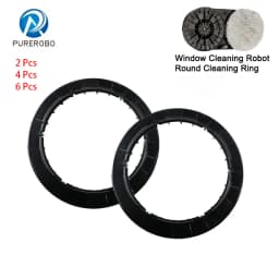 Purerobo W-R3S W-R1 Window Cleaning Robot Original Spare Part Mop Holder Replacement Round Ring for Glassbot Round Type Mop Pack