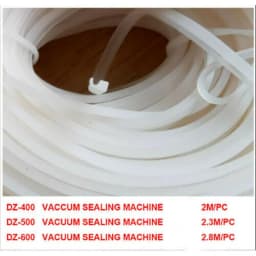 DZ Series1PC 2M Vacuum Sealing Upper Cover Seal Parts Silicone Seal Strip Rubber Strip for DZ-400 Vacuum Packing Sealing Machine