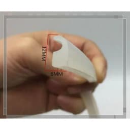 DZ Series1PC 2M Vacuum Sealing Upper Cover Seal Parts Silicone Seal Strip Rubber Strip for DZ-400 Vacuum Packing Sealing Machine