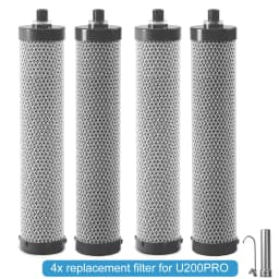 Replacement filter For ALTHY U200PRO Under Sink Water Filter Purifier Reduces 99% Bacteria Chlorine Lead Odor