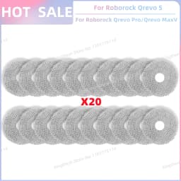 Fit For (Roborock Qrevo S, Qrevo Pro, Qrevo MaxV, Qrevo Plus) Vacuum Parts Main Roller Side Brush Filter Mop Pad Cloth Dust Bag