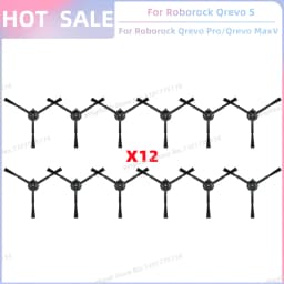 Fit For (Roborock Qrevo S, Qrevo Pro, Qrevo MaxV, Qrevo Plus) Vacuum Parts Main Roller Side Brush Filter Mop Pad Cloth Dust Bag