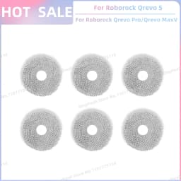 Fit For (Roborock Qrevo S, Qrevo Pro, Qrevo MaxV, Qrevo Plus) Vacuum Parts Main Roller Side Brush Filter Mop Pad Cloth Dust Bag