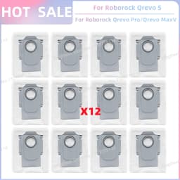 Fit For (Roborock Qrevo S, Qrevo Pro, Qrevo MaxV, Qrevo Plus) Vacuum Parts Main Roller Side Brush Filter Mop Pad Cloth Dust Bag