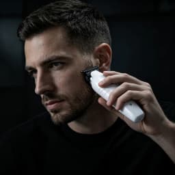 Kemei Men's Cordless Hair Clipper USB Rechargeable Zero Gap Trimmer Electric Hair Clipper Original Blade Accessories KM-2299