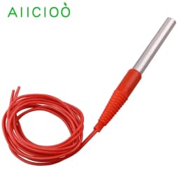 12v/24v Cartridge Heating Element for Fish Tank 1m Fully Sealed Waterproof Cable 50w/100w/200w Electric Water Heater Pipe SS304