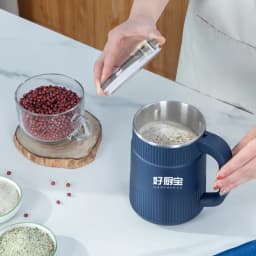 【Ultra-Fine Powder】 Household Grinder Coffee Bean Grain Crushing Mill Electric Small Powder Grinding 【US/UK/EU Plug】