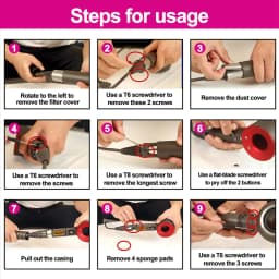 For Hair Dryer Universal Accessories HD01/02/03/04/07/08/15 1.8M Power Cord EU Plug