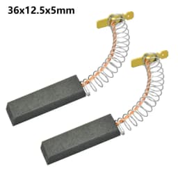 2pcs Washer Motor Carbon Brushes For NEFF For SIEMENS WASHING MACHINE 36x12.5x5mm Spare Motor Carbon Brushes