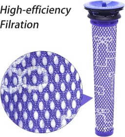 Upgrade Rear Motor Cover Hepa Filter Post filter Replacemen for Dyson V7 V8 Cordless Vacuum Cleaner Accessories