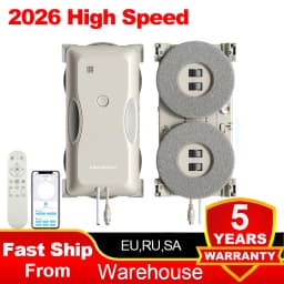 2026 NEW Window Vacuum Robot Cleaner LIECTROUX G8,High Speed Cleaning,Double Water Spray,Floating Scraping Tech,AI Navigation