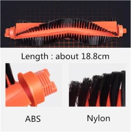 Main Brush For Xiaomi Mijia Mi Robot Vacuum-Mop Pro / STYTJ02YM 2S 3C Viomi V2 PRO V3 SE Vacuum Cleaner Replacement Parts