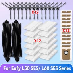 Fit For Eufy Clean L50, L50 SES, L60, L60 SES, L60 Hybrid, G50, G50 Hybrid Accessories Parts Roller Side Brush Filter Dust Bag