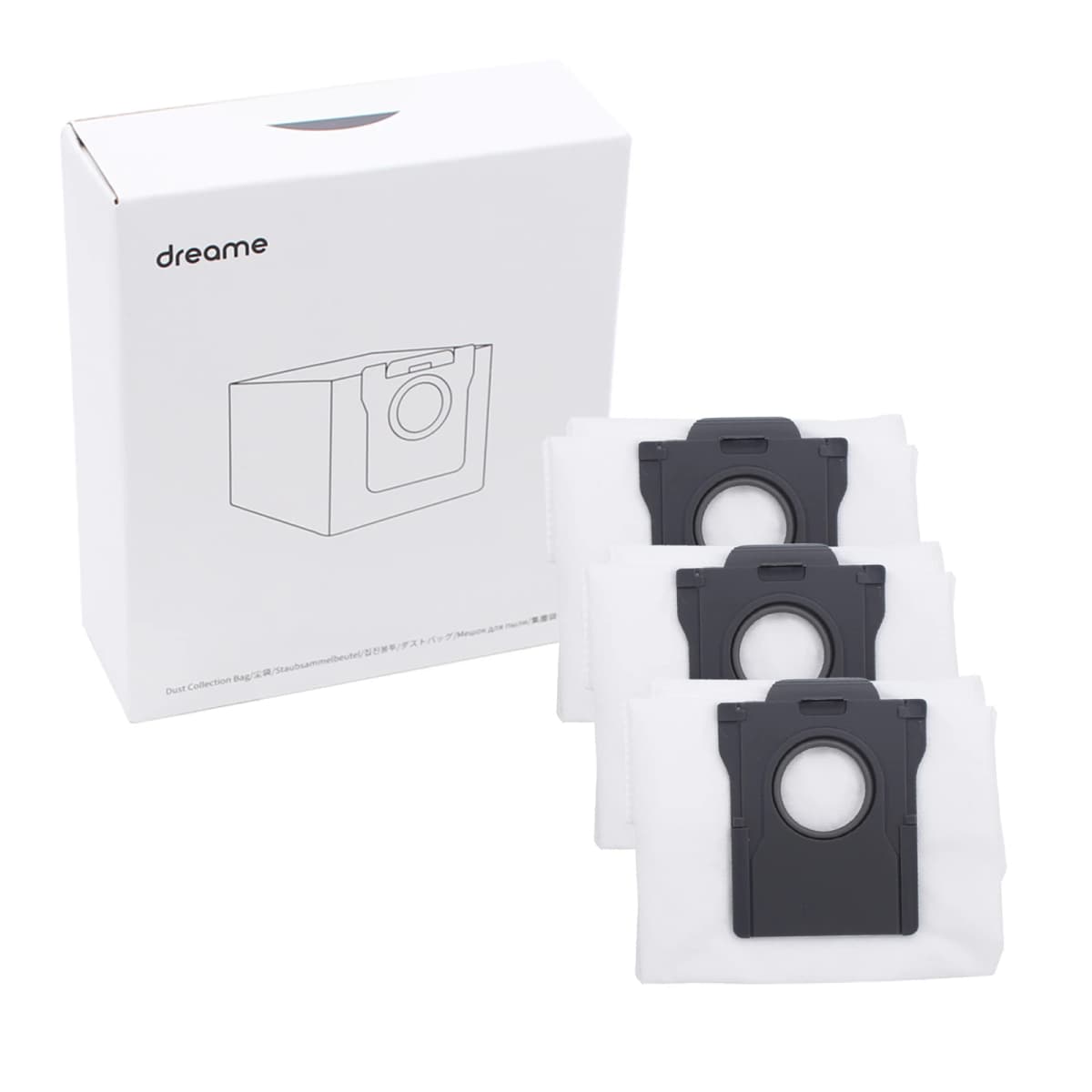 【Original 】Dust Collection Bag (3.2L) for Dreame L10s Pro Ultra/X40 Ultra/X50 Ultra/X30 Ultra/L10s Ultra Gen2/L40 Ultra(3-Pack)