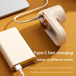 ONEKA Rechargeable Fabric Shaver Lint Remover Sweater Defuzzer Lints Fuzzs Pills Pilling Trimmer for Clothes Furniture