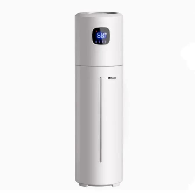 12L Humidifier Floor-Mounted Air Purification Large-Capacity Heavy Fog Intelligent Household Touch AC Negative Ions White