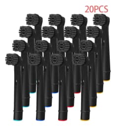 4-20pcs Bamboo Charcoal Brush Heads For Oral-B Electric Toothbrush Advance Power/Pro Health/Triumph/3D Excel/Vitality Precision
