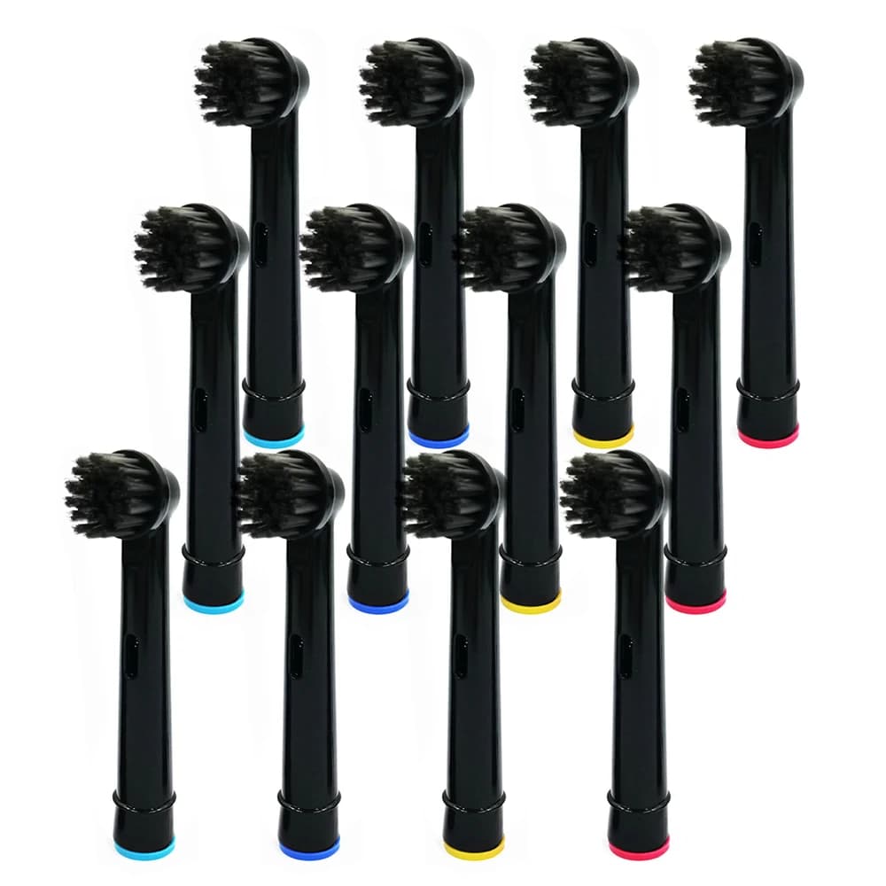 4-20pcs Bamboo Charcoal Brush Heads For Oral-B Electric Toothbrush Advance Power/Pro Health/Triumph/3D Excel/Vitality Precision