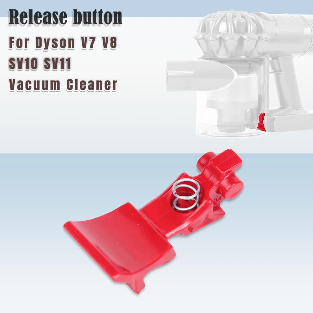 Dust Bin Locking Button Replacement for Dyson V7 V8 SV10 SV11 Vacuum Cleaner Dust Cup Release Lock
