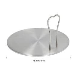 Home Kitchen Heat Diffuser Plate Stainless Steel Induction Plate Electric Induction Cooker Diffuser Adapter Induction Converter