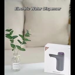 HiPiCok Water Pump 19 Liters Water Dispenser for Bottle Mini USB Automatic Electric Water Gallon Bottle Pump Drinking Dispenser