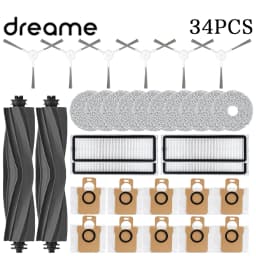 Dreame L10s Ultra L10 Ultra Accessories For XIAOMI Mijia Omni 1S B101CN Robot X10+ Vacuum Main Side Brush Filter Mop Parts