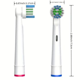 10Pcs Replacement Toothbrush Heads Compatible with Oral-B Braun Professional Electric Toothbrush Heads Brush Heads