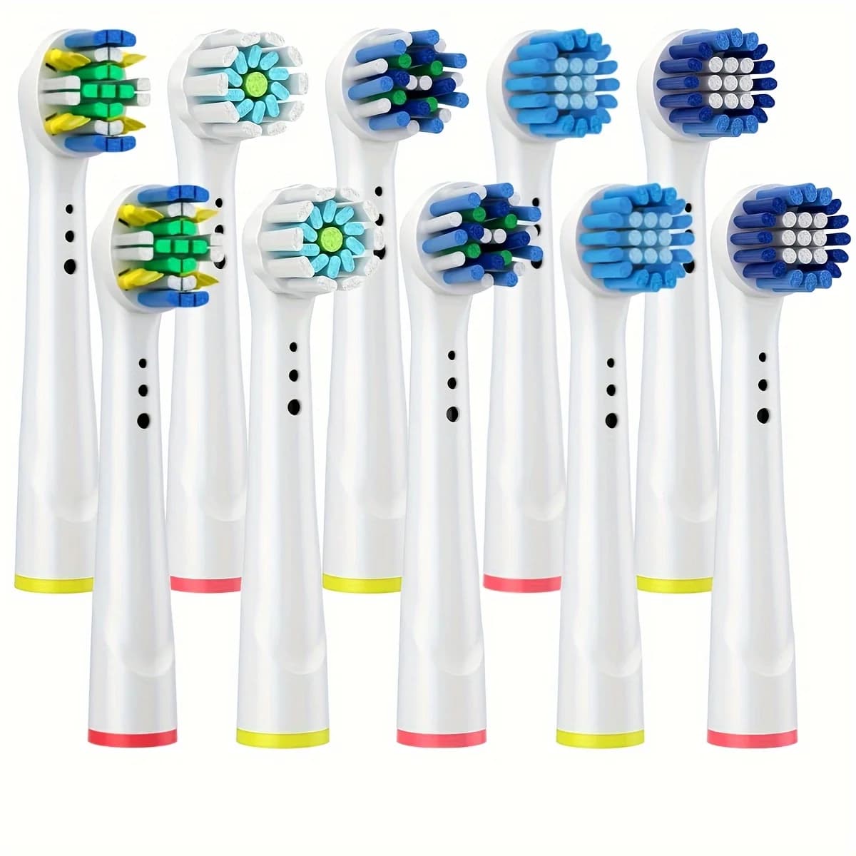 10Pcs Replacement Toothbrush Heads Compatible with Oral-B Braun Professional Electric Toothbrush Heads Brush Heads