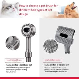 For Dyson Vacuum Cleaner Pet Brush V7V8V10V11 Long Hair Pet Dog Hair Cat Hair Brush Head Accessories
