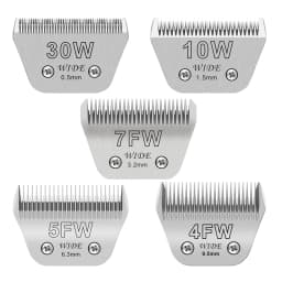 Detachable Animal Dog pet Horse Grooming wide blade Fit For Andis, Oster A5, Wahl KM/Furzone/Laube/Heiniger/Conair Clippers