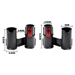 2pcs Storage Bracket Holder For Dyson V7 V8 V10 V11 V15 Vacuum Cleaner Place Brush Head Nozzle Cleaning
