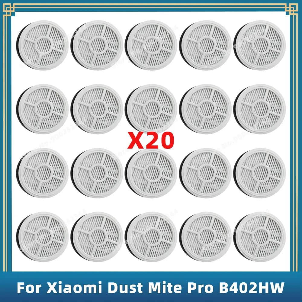 Filter Compatible For Xiaomi Dust Mite Vacuum Cleaner Pro B402HW / Mijia Mite Remover Pro B402CN Replacement Parts Accessories