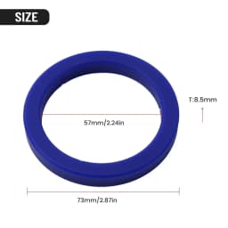 2pcs E61 Silicone Group Gasket 8.5mm Group Head Kit Leak-Proof For Gaggia Coffee Machines O-Ring Gasket Home Appliance Parts