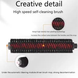 For Xioami Roborock S7 Maxv Ultra S7 Pro Ultra G10 G10S Cordless Vacuum Cleaner Accessories Rolling Brush Spare Parts