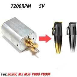 5V 7200 RPM Hair Clipper Motor Engine Professional Repair Replacement Tool for M5 M5F 2020C P800 P800F Mainboard Battery Spring