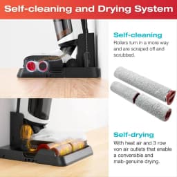 Brush Roller and Vacuum Cleaner Filter for Roborock Dyad Pro Wet Dry Vacuum Cleaner Spare Parts