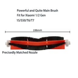 Main Side Brush For Xiaomi Mi Robot 1/ 1S SDJQR01RR SDJQR02RR SDJQR03RR RoboeockT6/T7/S5 Vacuum Cleaner Accessorie Hepa Dust Box