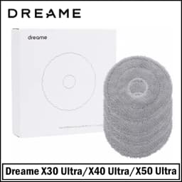 Dreame X40 Ultra/X50 Ultra/X30 Ultra Mop Cloth Parts Dreame L10s Pro Ultra Heat / L20 Ultra Rotary Mops Pad Original Accessories