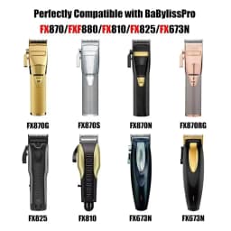 FX8010B,Replacement Blades Fit For BaBylissPRO FX870,FXF880,FX810,FX825,FX673N Clippers, Accessories Head For BaByliss