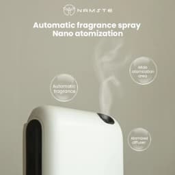NAMSTE 500m³ Aroma Diffuser Electric Aromati Oasis 200ML Essential Oil Capacity Air Freshener Smart bluetooth control Diffuser