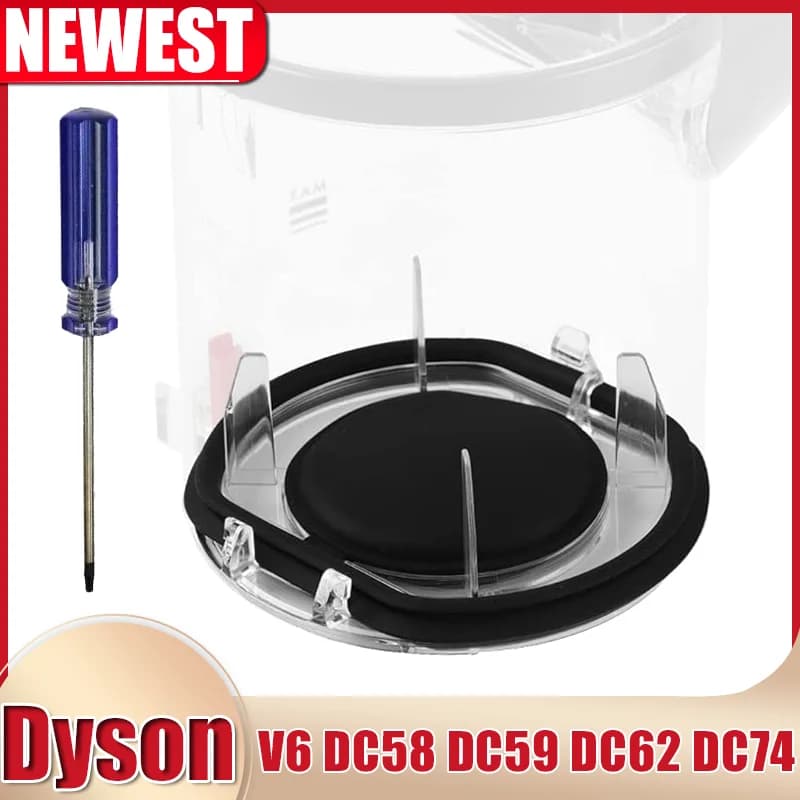 For Dyson V6 DC58 DC59 DC62 DC74 Vacuum Cleaner Dust Bin Lid Bucket Bottom Cover Replacement Dust Collection Parts