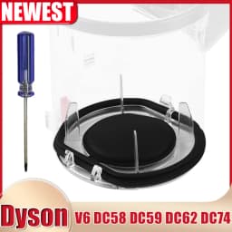 For Dyson V6 DC58 DC59 DC62 DC74 Vacuum Cleaner Dust Bin Lid Bucket Bottom Cover Replacement Dust Collection Parts