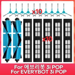 Fit For ( 에브리봇 3i POP / EVERYBOT 3i POP R-R-EV3-RV200 ) Robot Vacuum Cleaner Part Main Side Brush Filter Accessories