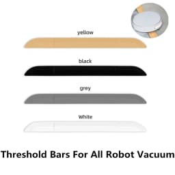 Set of 4 Household Threshold Bars Replaces Step Ramp Climbing Mat for Robot Vacuum Cleaner