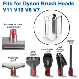 Accessory Holder Attachment Clip For Dyson V7 V8 V10 V11 V15 Vacuum Cleaner Sweeper Robot Parts Accessories