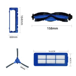 For Eufy RoboVac 11S Max, 15C Max, 25C Max, 30C Max, G10, G20, G30 Edge Hybrid, G32 Pro Vacuum Cleaner Part Filter Accessories