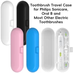Toothbrush Travel Case for Oral B, Philips & Most Electric Toothbrush, Portable Dustproof Toothbrush Holder Protective Clean Box