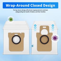 Dust Bags For Xiaomi Mijia Robot Vacuum 5/5C/5Pro/OV31GL/OV42CN/OV21GL/M30/M30S/M40/M40S High Efficiency Dust Collection Parts
